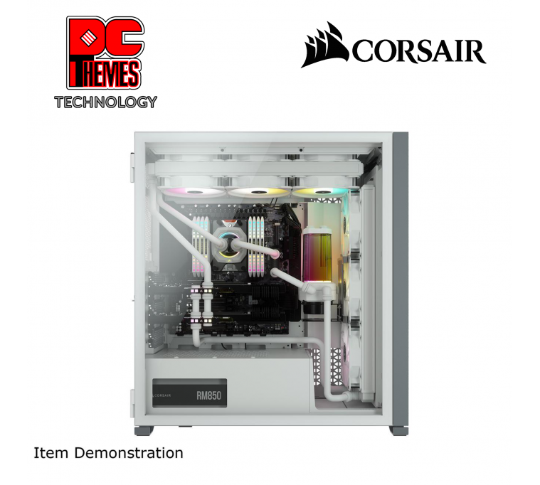 CORSAIR 7000X RGB TG White Full-Tower Casing